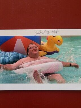 Josh Mostel Happy Gilmore Hand Signed 4x6 Autograph A